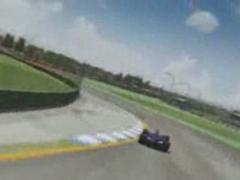 Circuit de Melbourne en 3D