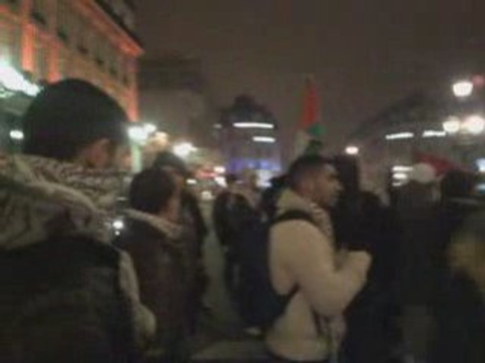 manif gaza opéra 01/01/2009