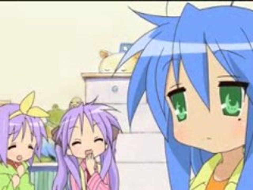 Lucky☆Star ep3 part2 english dub