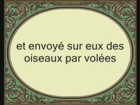 Sourate 105 Al-Fil (L’ELEPHANT) Récité par Saad Al-Ghamdy