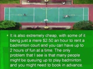 Looking For A Badminton Court In Singapore