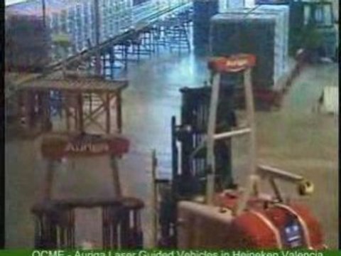 Automated Guided Vehicles (AGV) in a Brewery