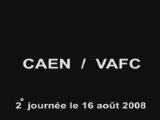 Caen/VAFC 2emes journée de ligue1 saison 2008/2009 (retro)
