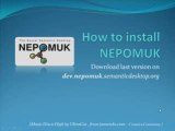 Nepomuk the Semantic Desktop Install