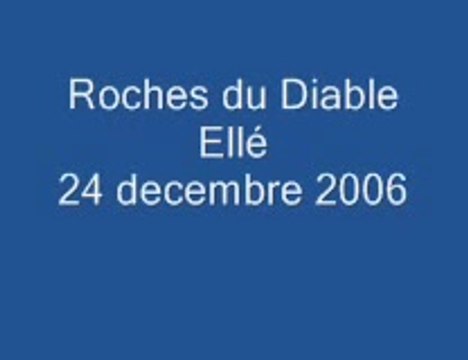 Les Roches du Diable - 24 déc 2006 - Club de kayak d'Acigné