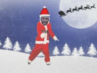 Santa Amare Stoudemire Does Christmas Shake