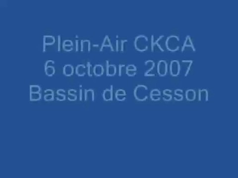 Bassin de Cesson 6 octobre 2007 - Club de kayak d'Acigné