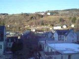 La Bourboule: Panoramique depuis le pré de la hache.
