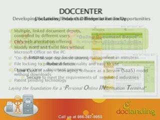 Secure Document Exchange: Informative Video Presentation