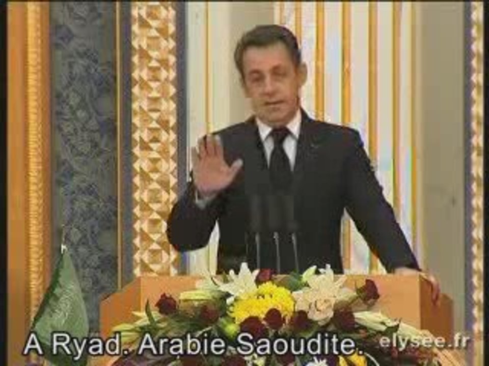 Nicolas Sarkozy pour le métissage en France, pas ailleurs.