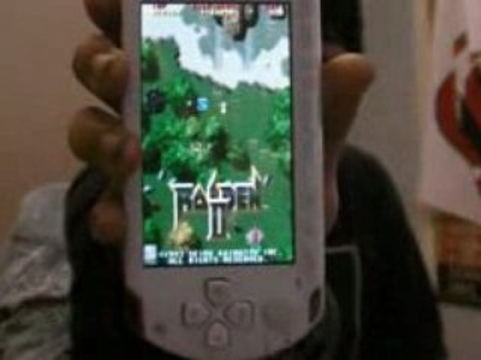 Raiden Project gameplay with psp