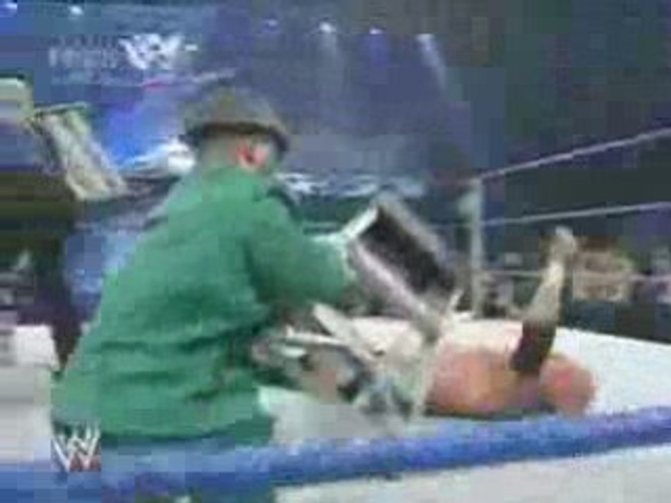 WWE Hornswoggle Does a High Risk Mini Ladder Move video Dailymotion