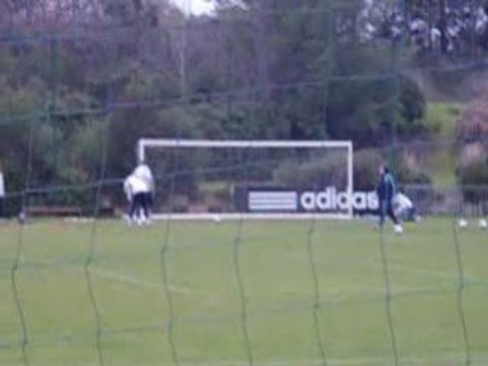 Entrainement des gardiens de l OM