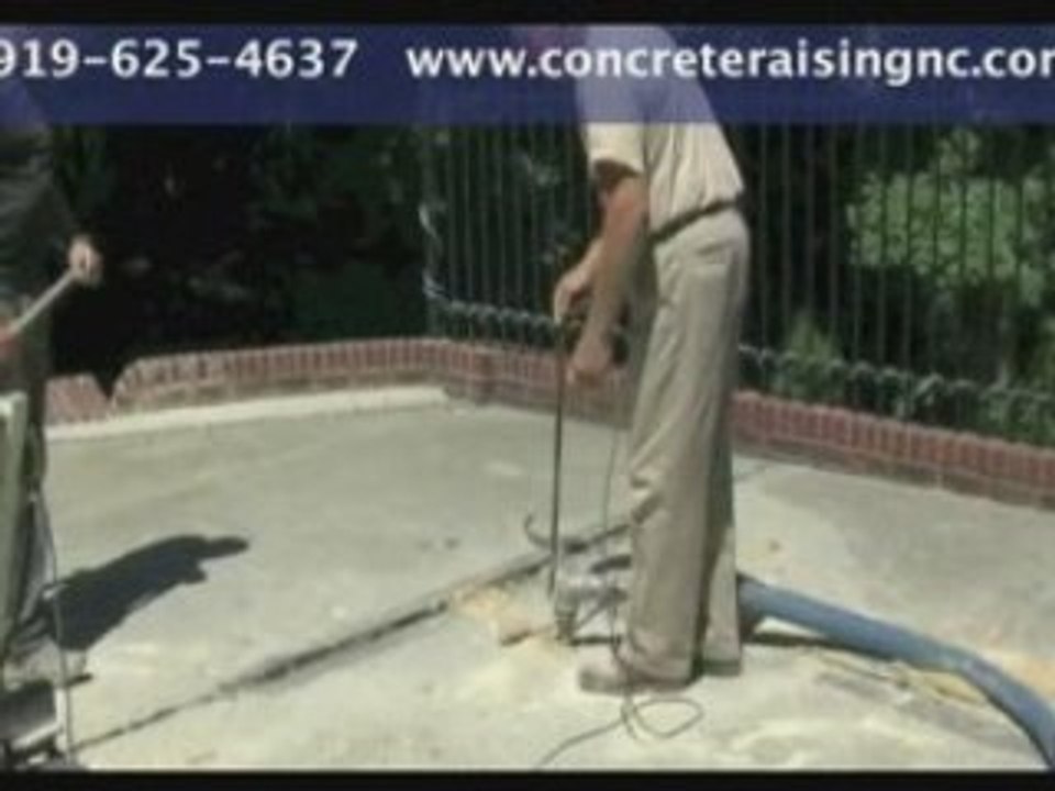 North Carolina Concrete Raising