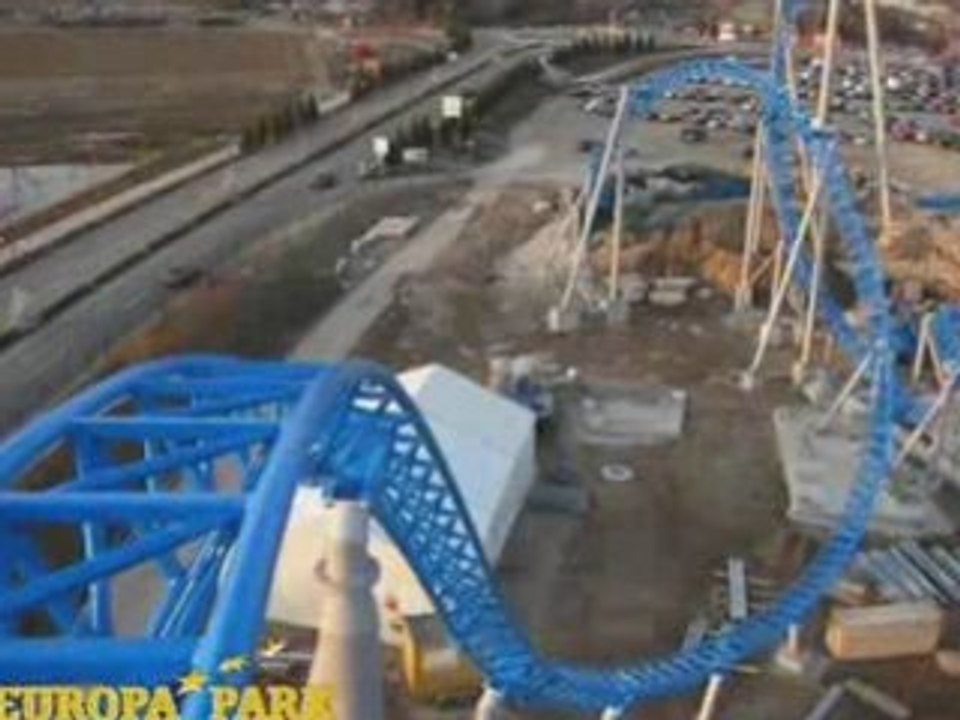 Europapark Blue fire 2009