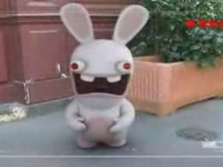 Lapins cretin telephone portable