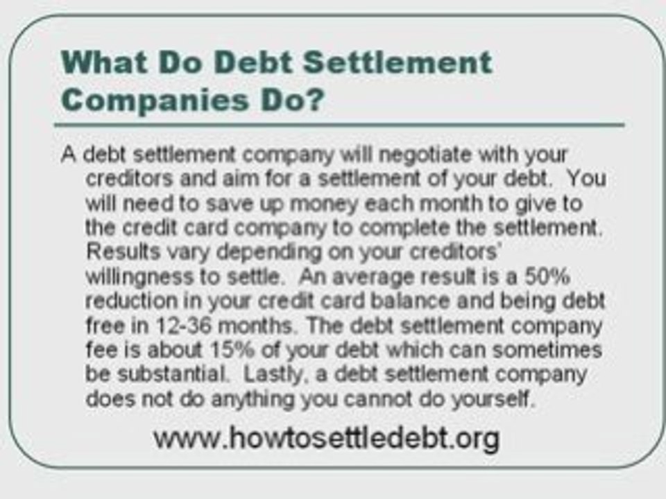Hire debt negotiation company or DIY? Get rid of card debt