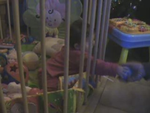 Tenaya joue avec son Papa !!