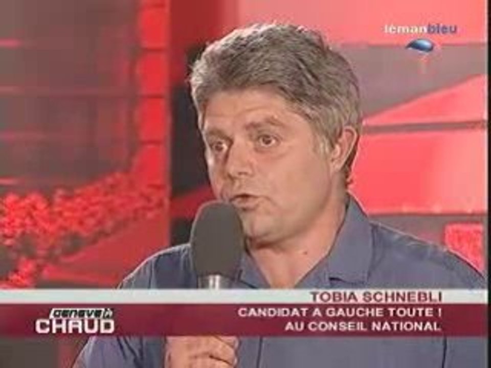 Tobia Schnebli Genève à Chaud 13.09.2007