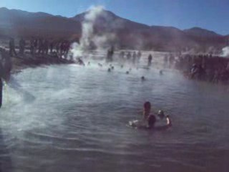 26 Geysers de Tatio piscine