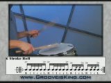 6 Stroke Roll - Rudiment - How to Play Drums - Drum Lessonso