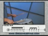 9 stroke roll - Rudiment - How to Play Drums -Drum Lessons