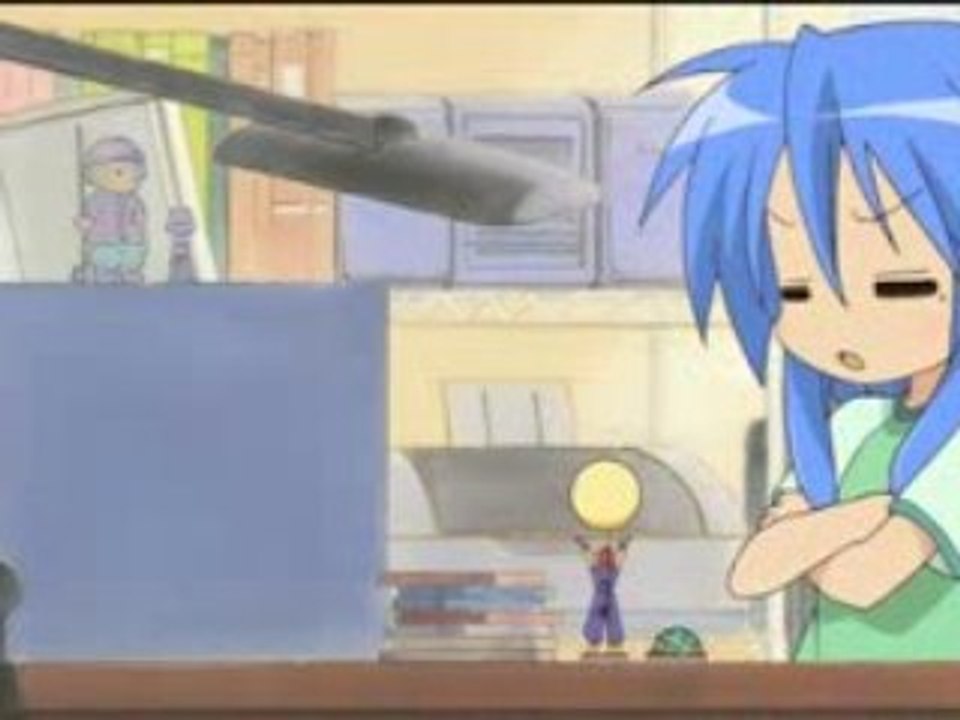 Lucky☆Star ep4 part2 english dub