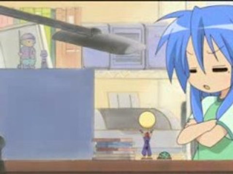 Lucky☆Star ep4 part2 english dub