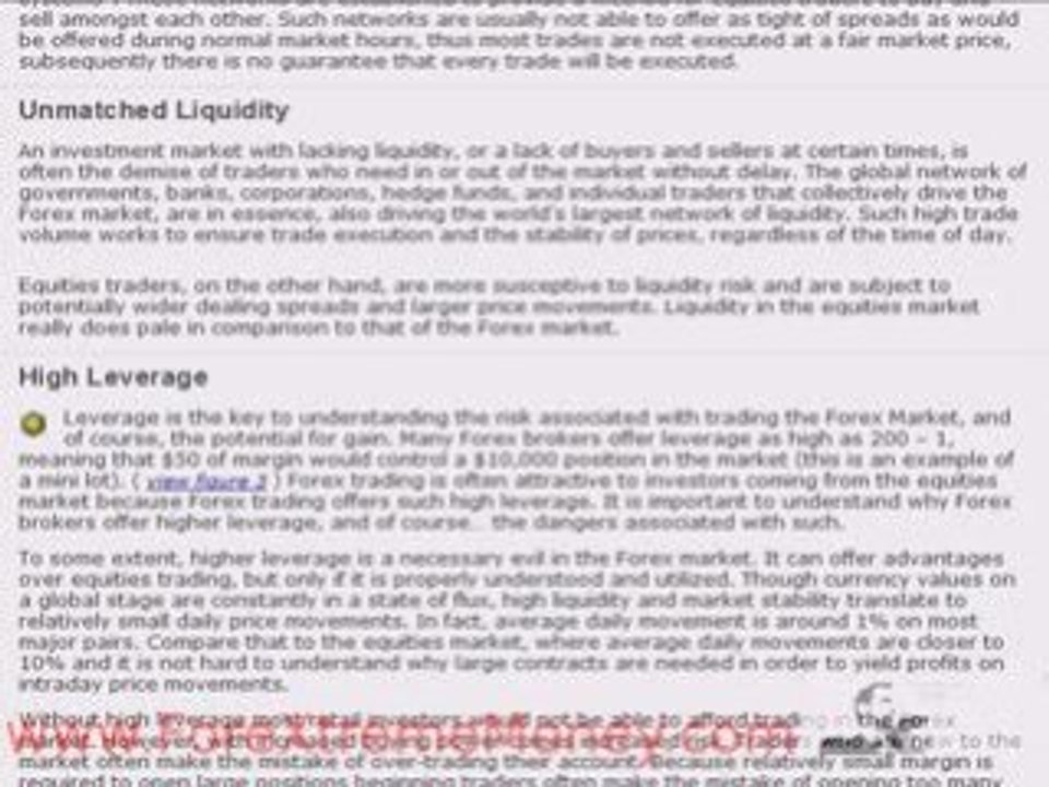 Video: Influences Forex Trading