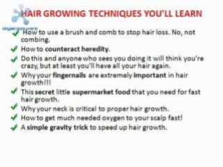 Natural Hair Loss Treatment