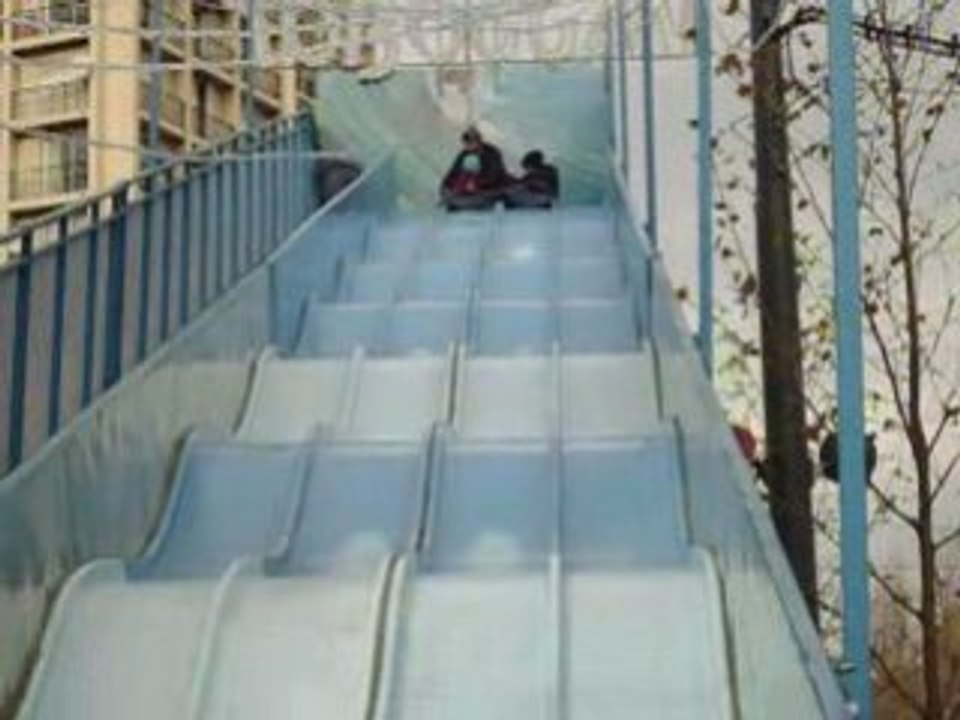 La descente de Mathis et Axel