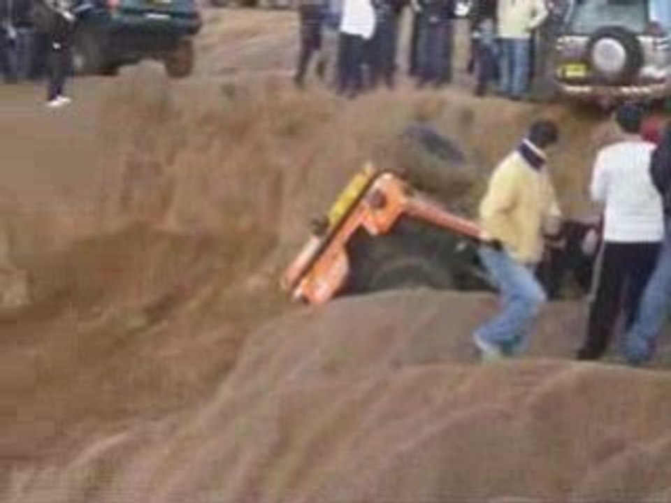 rolling over jeep 4x4
