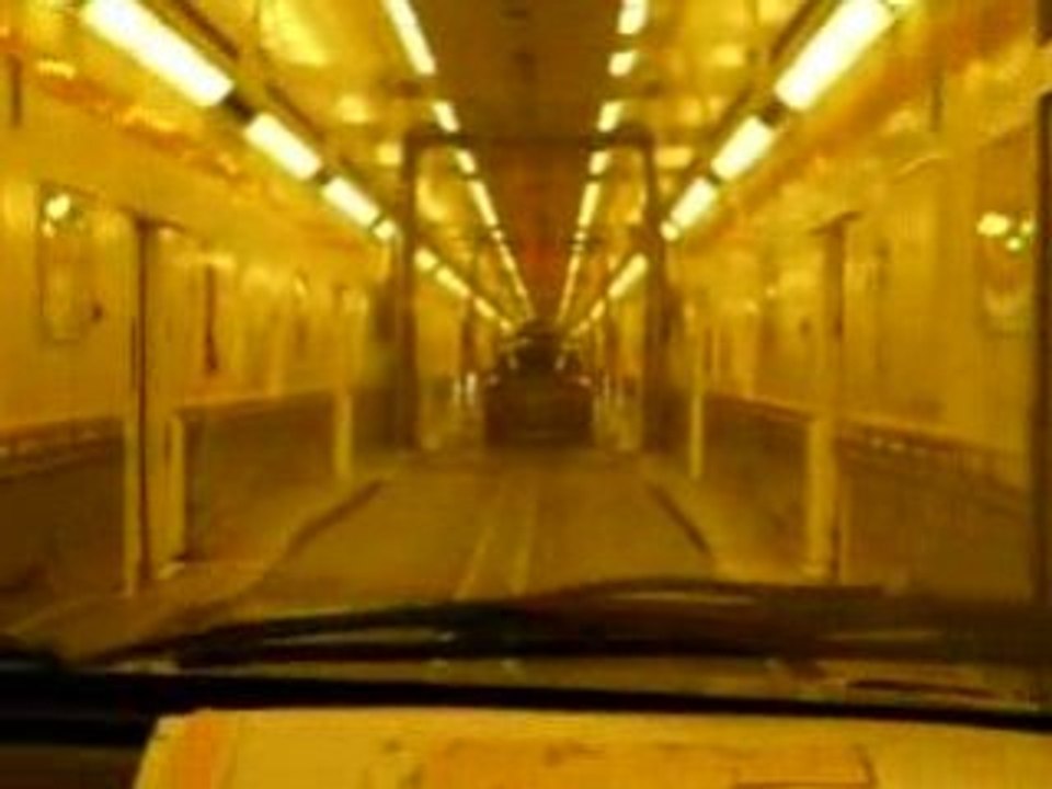 Voyage en Angleterre - navette eurotunnel