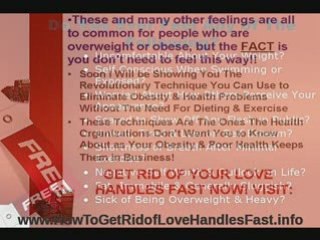 How To Get Rid of Love Handles Fast