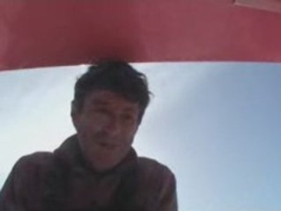 Un coucher de soleil avec Jean le Cam lors du Vendée Globe