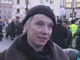 Annie Lennox speaks on Gaza