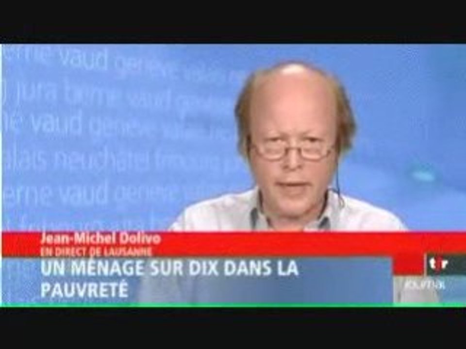 Jean-Michel Dolivo - Salaire Minimum - TSR 04.12.08