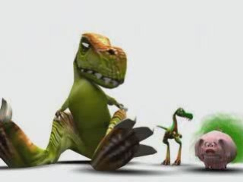les dinosaures: le concours de pet