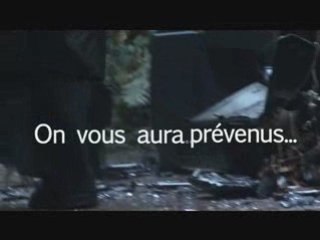 On vous aura prévenus