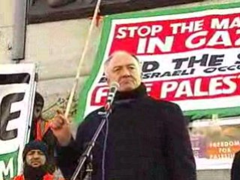 Thousands protest over Gaza