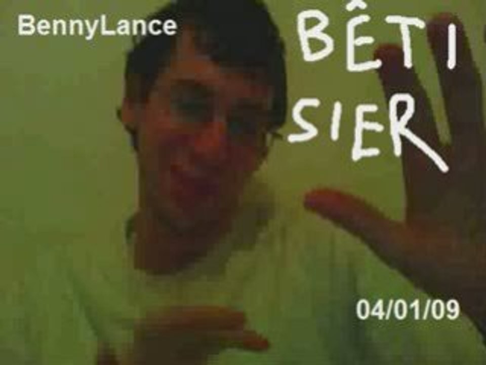 BennyLance Bêtisier 04/01/09 -bêtisier de la semaine