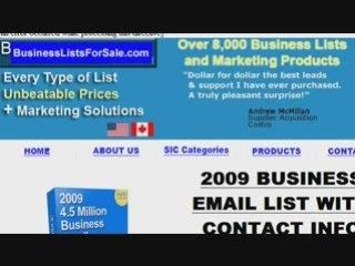 Where can I purchase bulk email lists