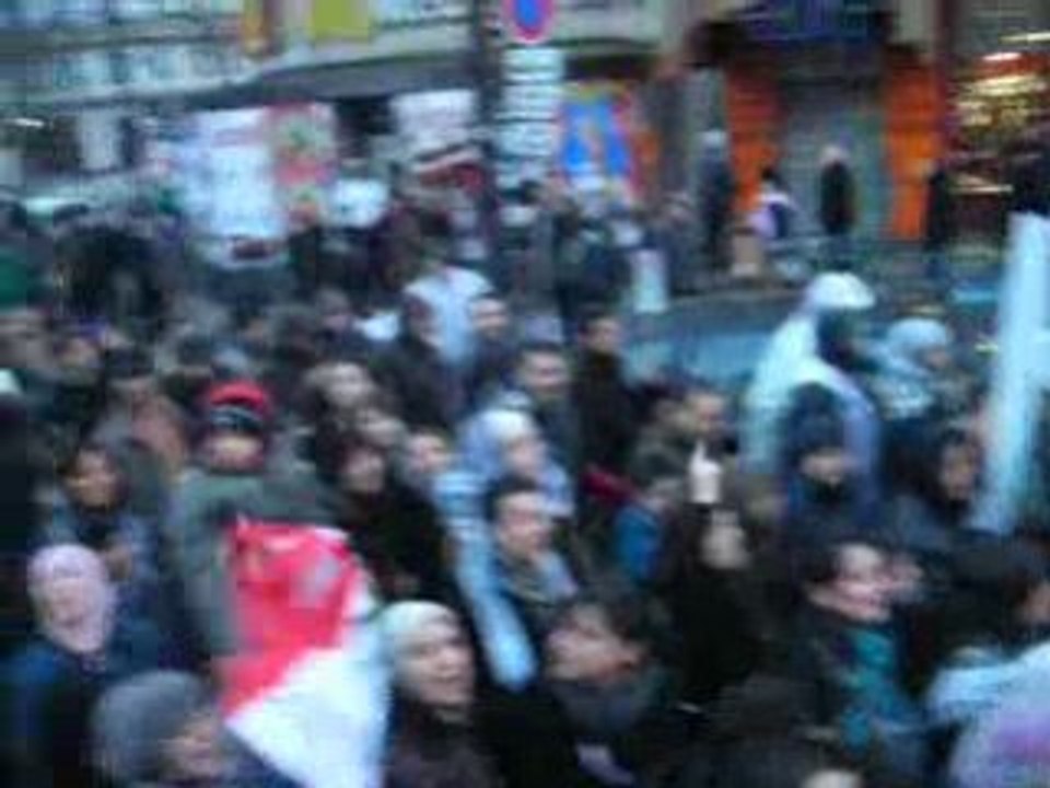 Grande Manifestation de soutient à Gaza du 03/01/09 p2