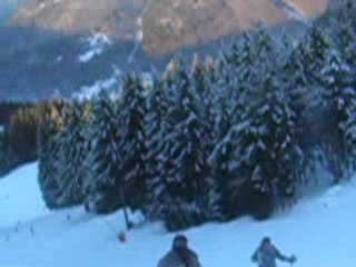 Petite balade en skis a morzine