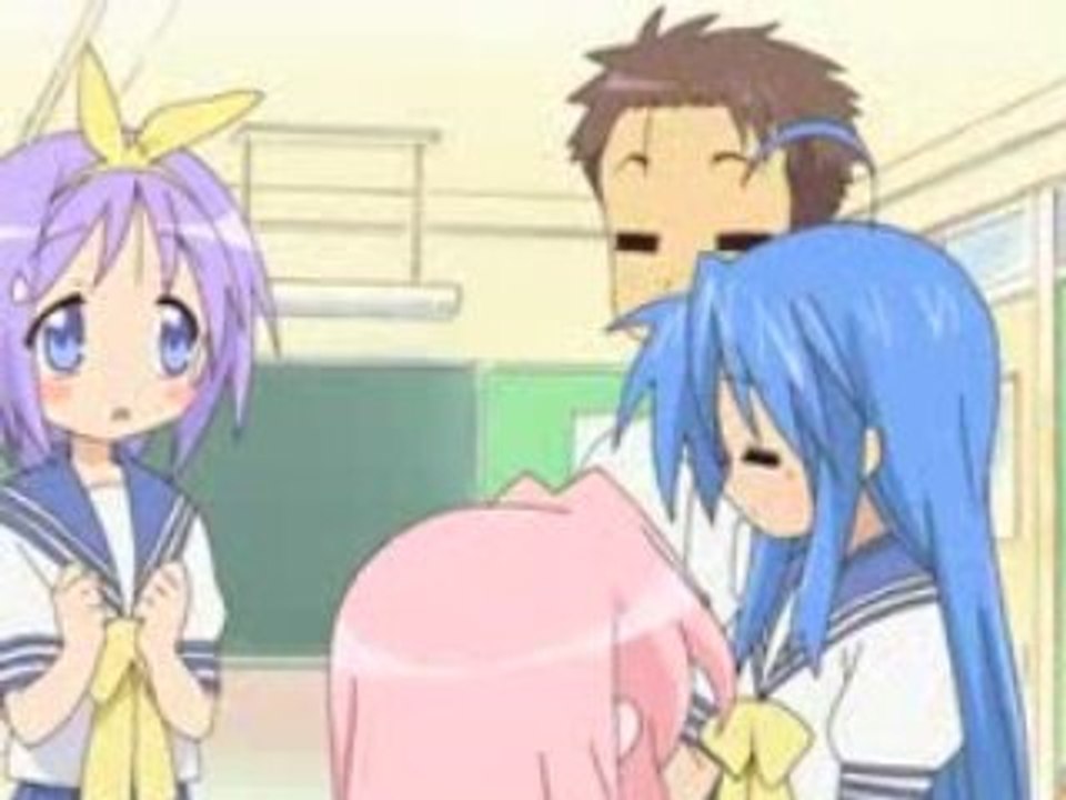 Lucky☆Star ep7 part1 english dub