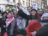 25000 manifestent en solidarite avec Gaza a Paris:3-1-09