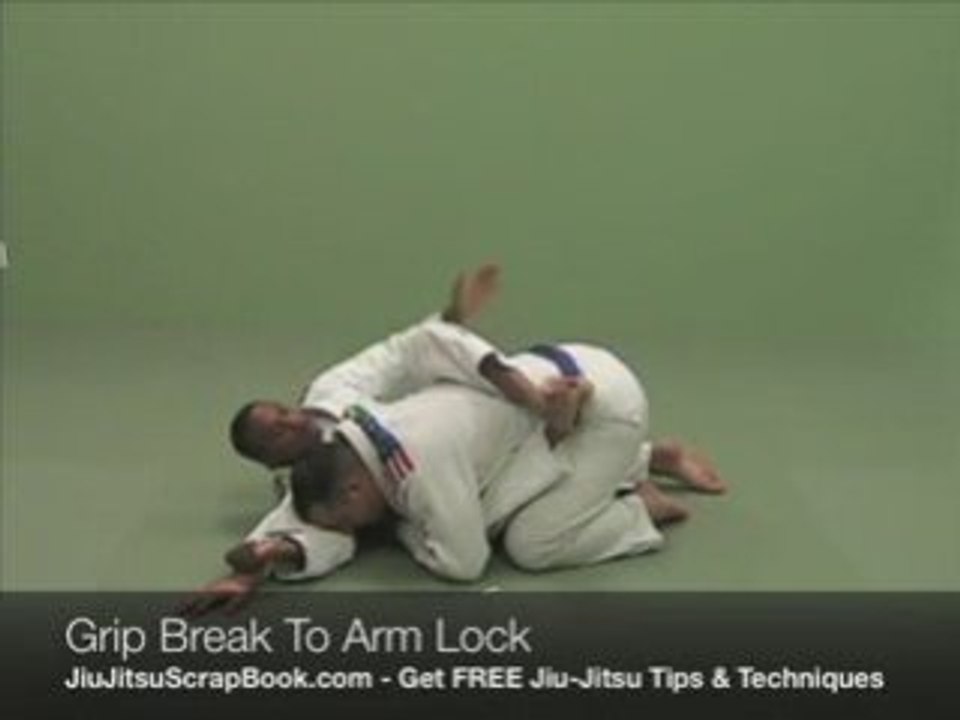 Grip Break to Arm Bar - Brazilian Jiu-Jitsu (BJJ) Technique