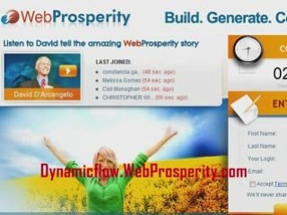 Web Prosperity Opportunity Overview Call Part 2