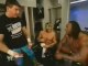 Rey Mysterio, Eddie Guerrero & Booker T Backstage 27.1.05