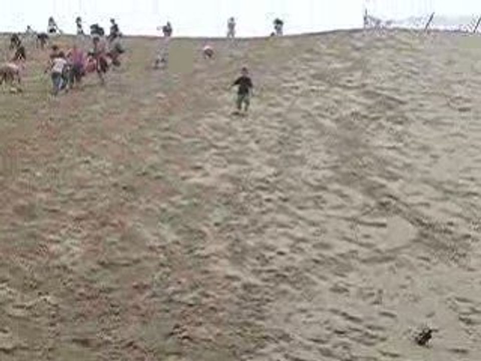 chute à la dune du pilat